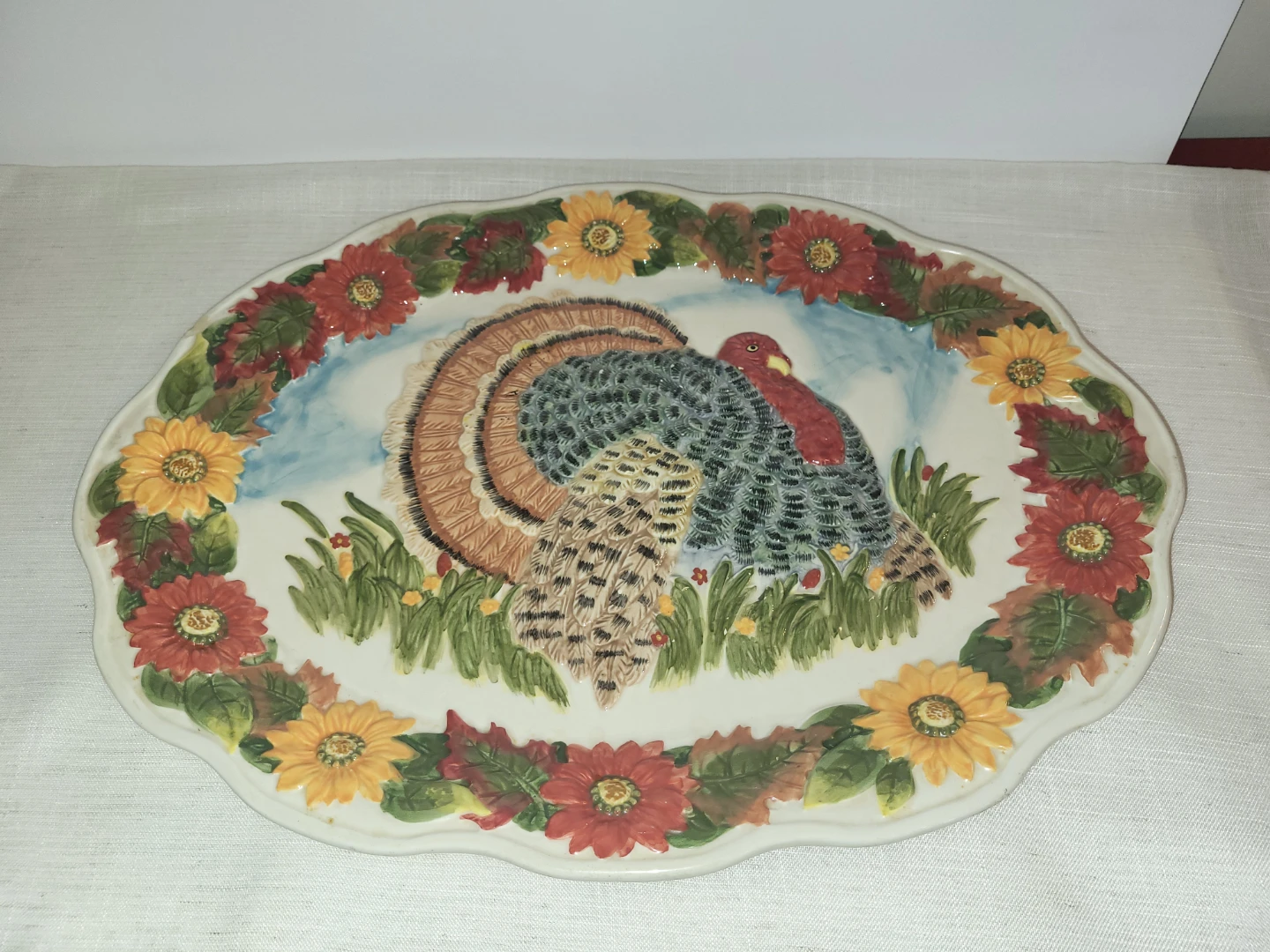 Oval aTurkey Platter 18.5: x 14" - photo 2