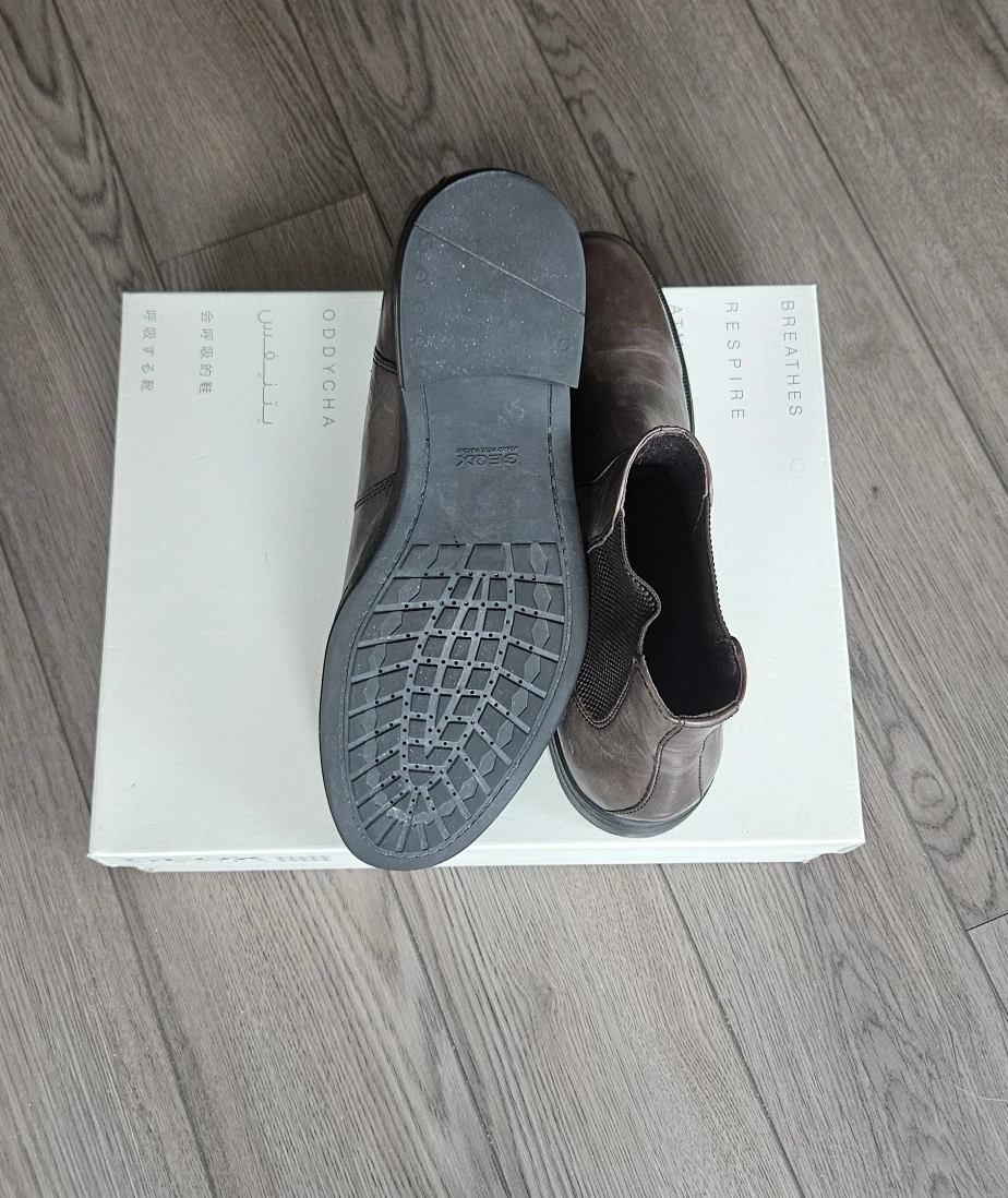 Geox Brown Leather Chelsea Boots Size 43 - 10 US - photo 4