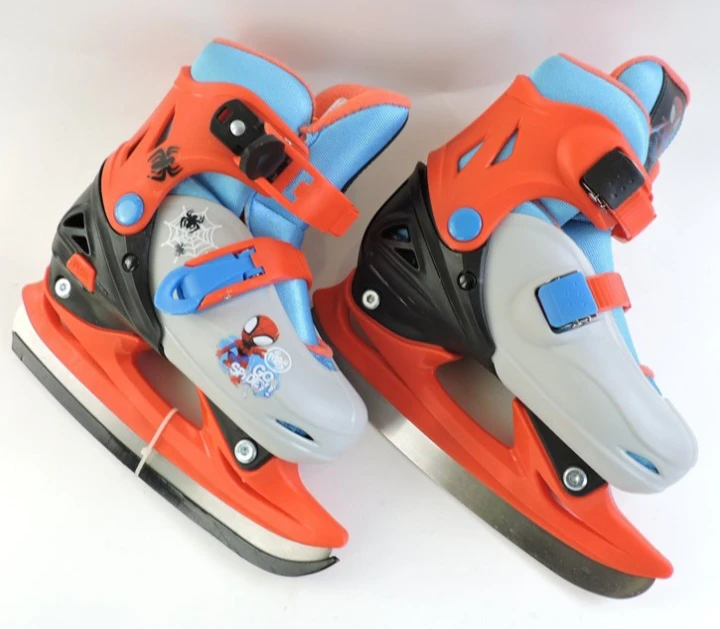 Spider-Man Adjustable Ice Skates - Size Y8-Y11