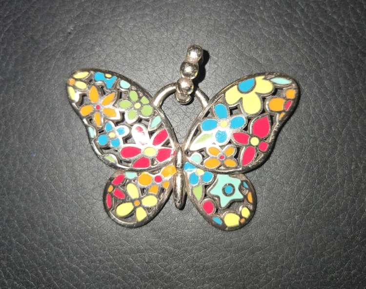 Colorful Butterfly Pendant - photo 2