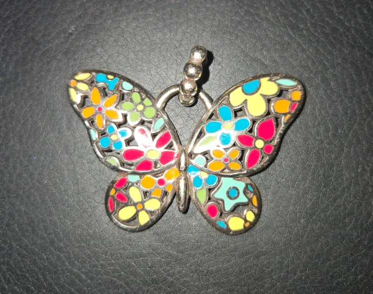 Colorful Butterfly Pendant image indicator(2)