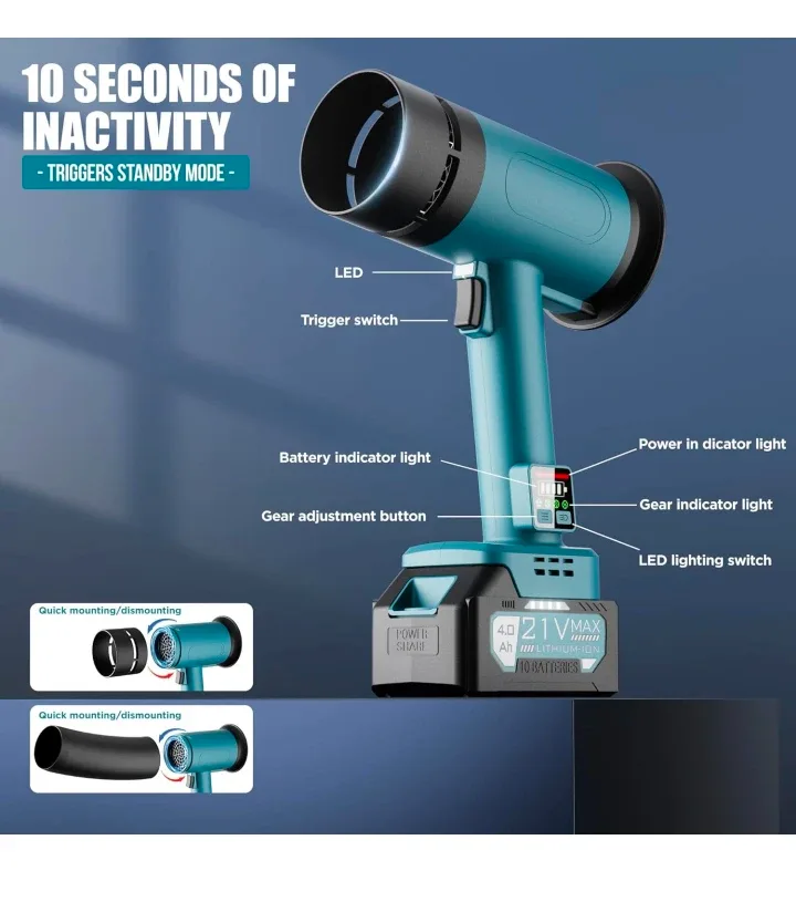 Turbo Dryer Blower image indicator(6)