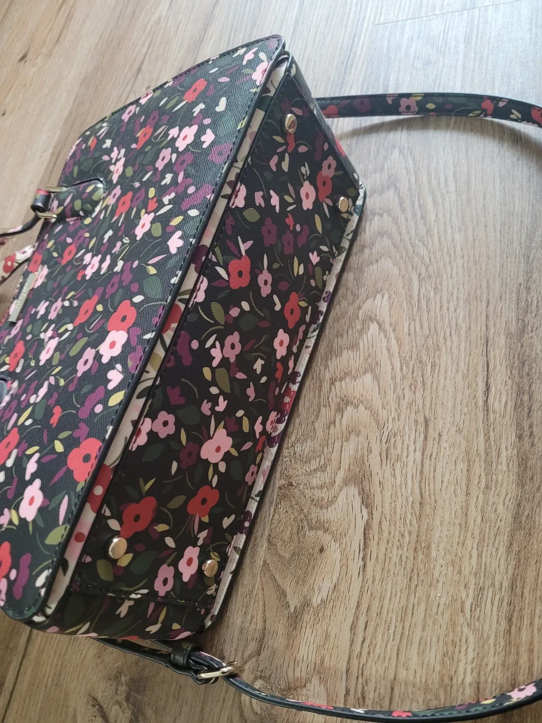 Kate Spade Floral Satchel Handbag image indicator(9)