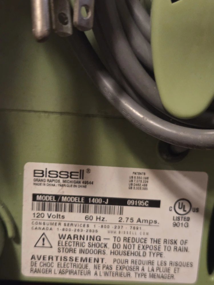 Bissell Little Green 1400-J Spot Cleaner - photo 2
