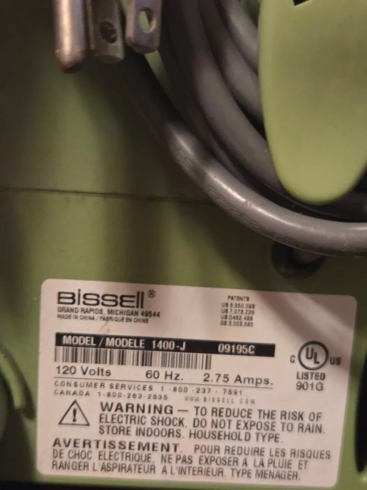 Bissell Little Green 1400-J Spot Cleaner image indicator(2)