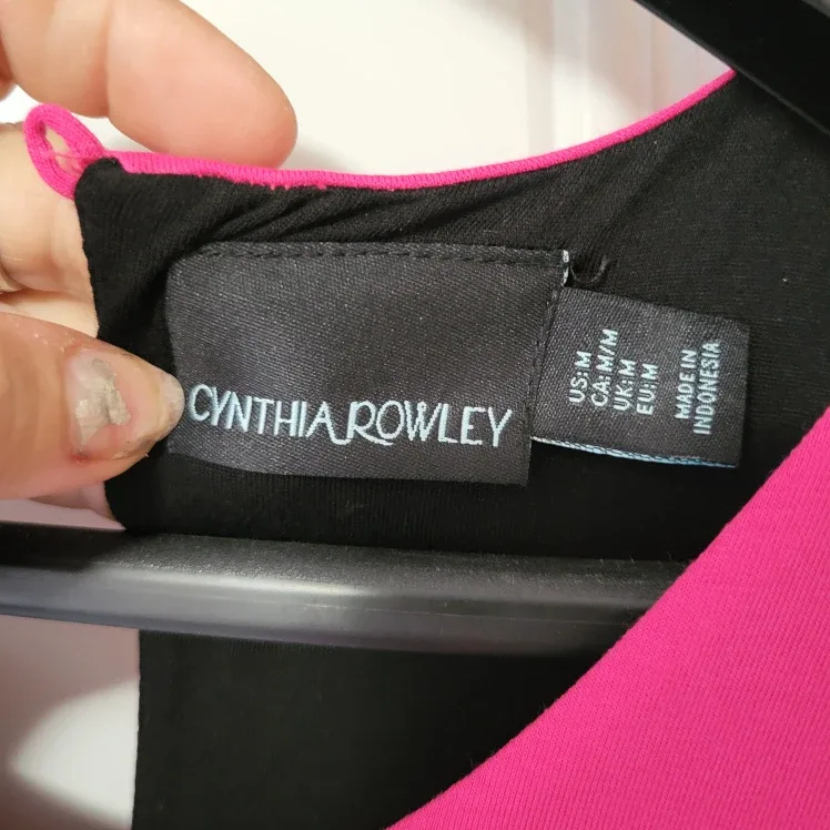 Worn Once- Cynthia Rowley Pink Dress - Size M image indicator(4)