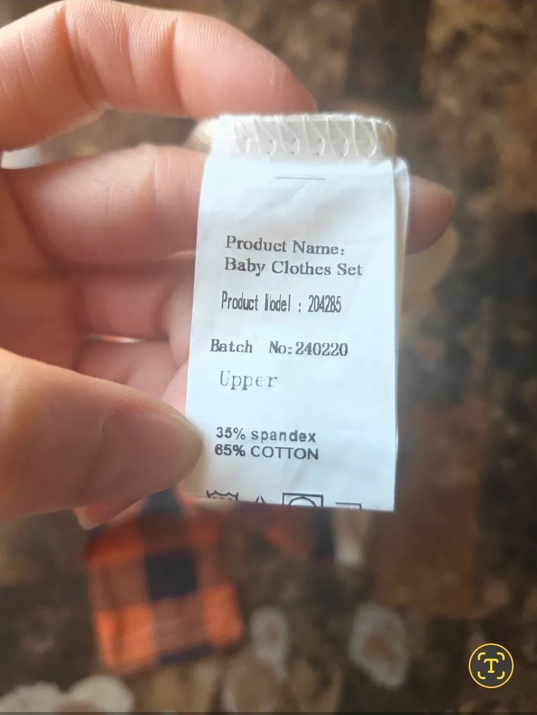 Brand New Newborn Halloween Outfit Pumpkin Long Sleeve Onesie image indicator(8)