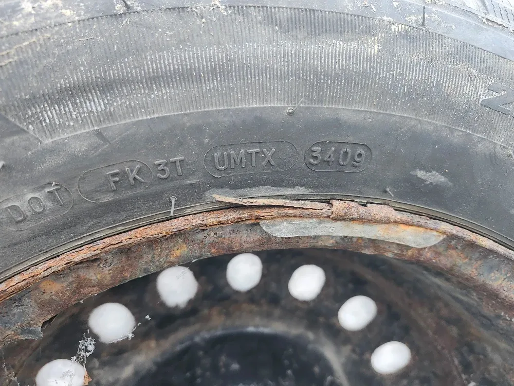 Michelin Winter Tires on Rims