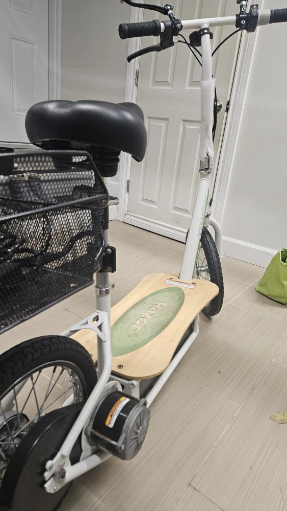 Razor Electric Scooter with Basket - photo 4