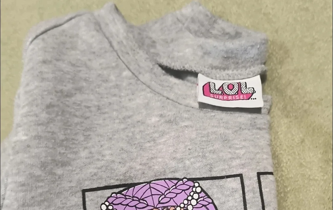 LOL Surprise Girls Gray Long Sleeve Shirt image indicator(7)