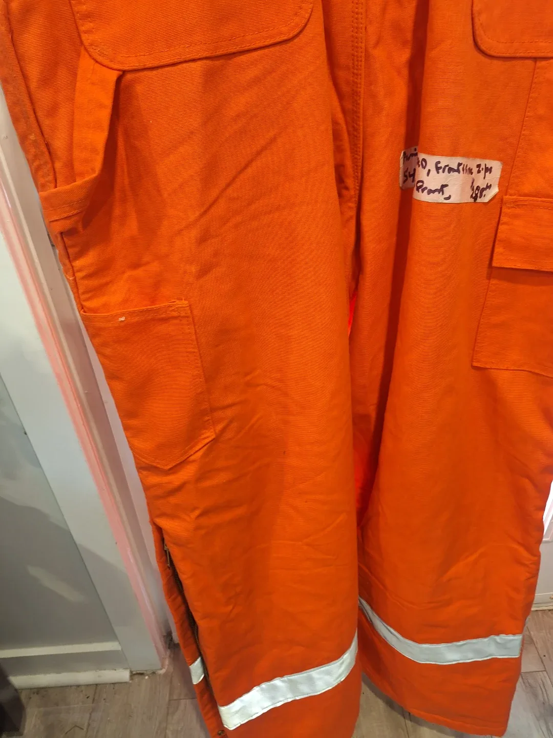 Pika 3 Hi-Vis Orange Insulated Bib Overalls FR image indicator(3)