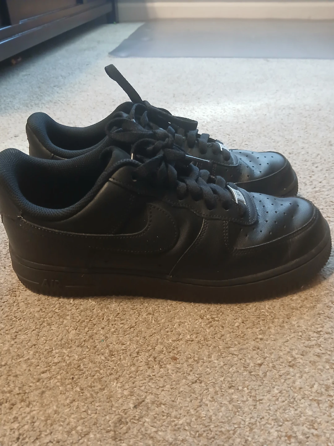 Nike Air Force 1 Low Black Sneakers - photo 3