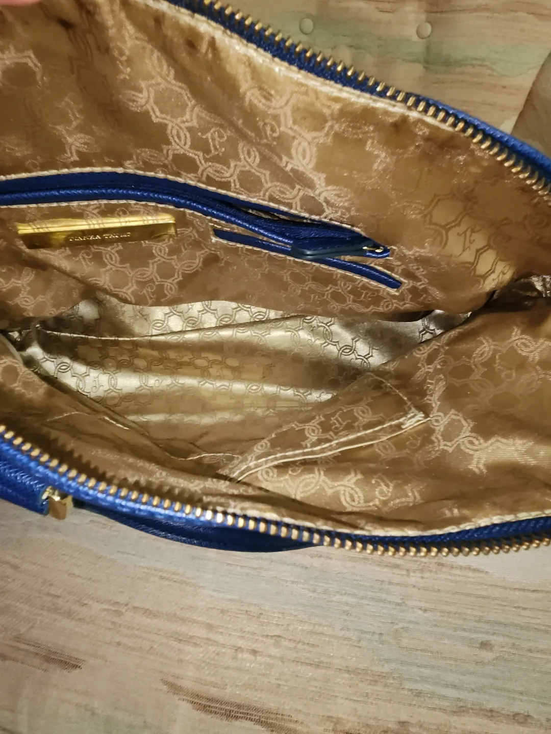 Ivanka Trump Blue Handbag