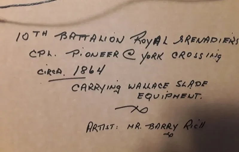 10th Battalion, Royal Grenadiers  1862-1876-  x 3 Signed  Prints image indicator(7)