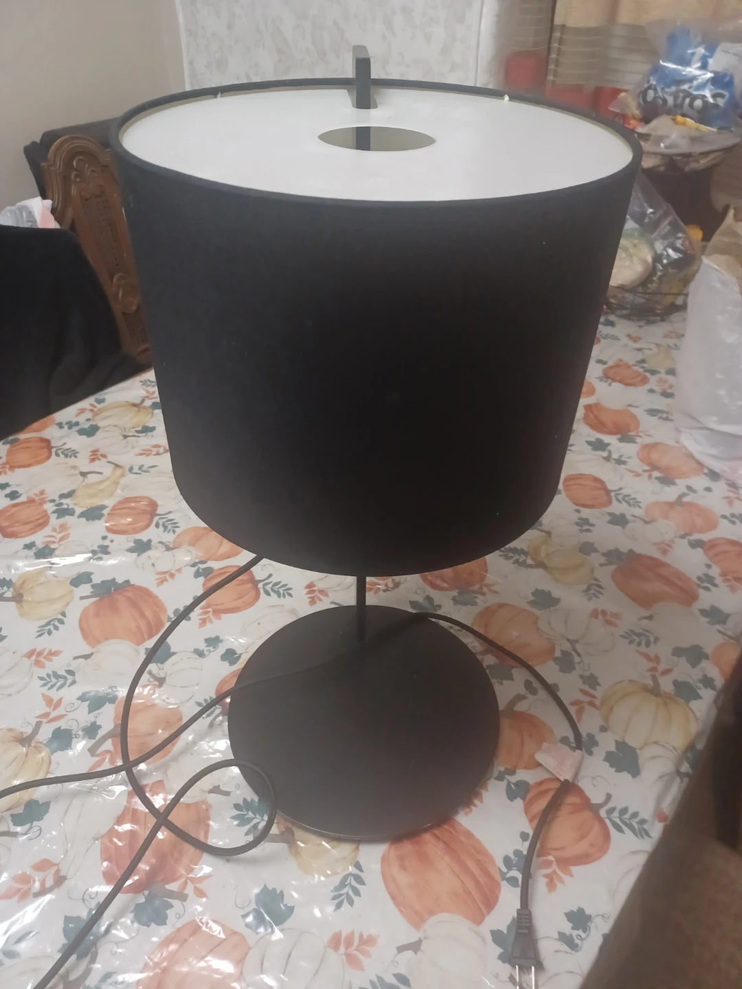 Black Table Lamp