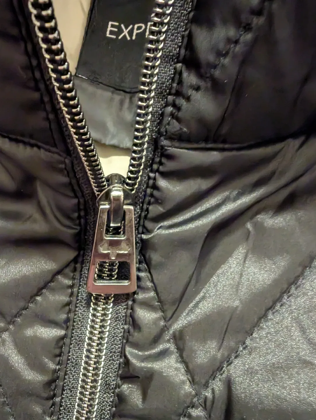 Arctic Expedition Black Quilted Jacket - Size S image indicator(3)