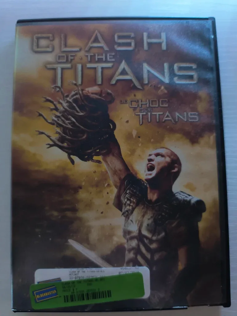 Clash of the Titans DVD
