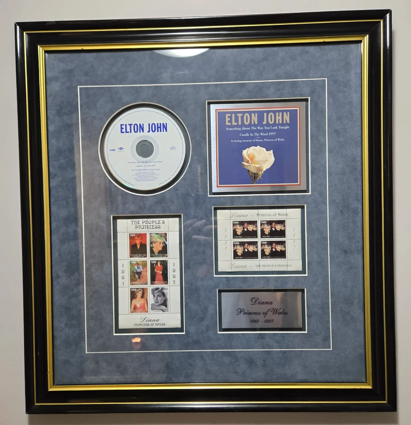 Framed Diana Princess of Wales Memorabilia image indicator(2)