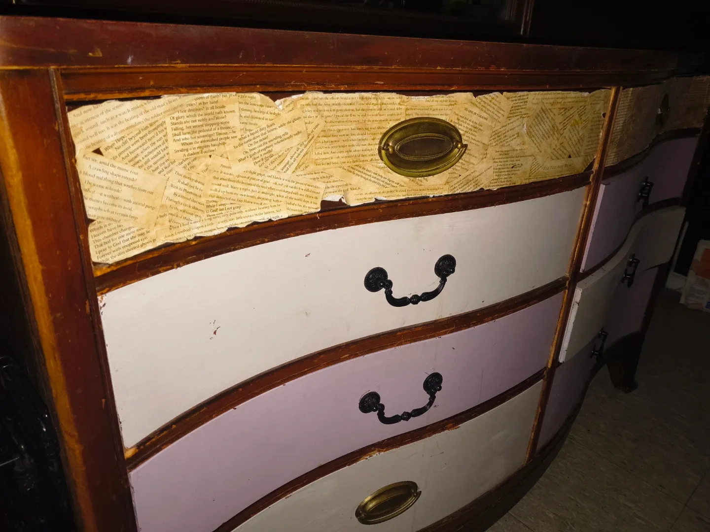 Vintage Wooden Dresser image indicator(4)