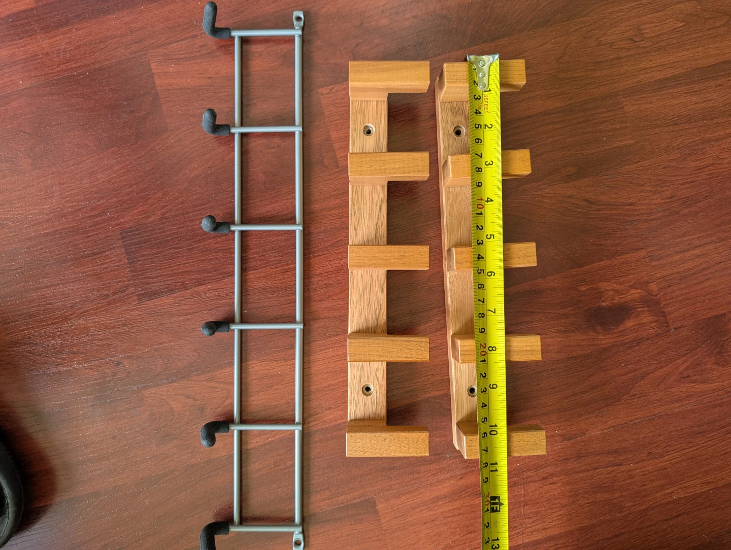 IKEA Molger Wooden & Metal Wall Mounted Hangers - photo 2