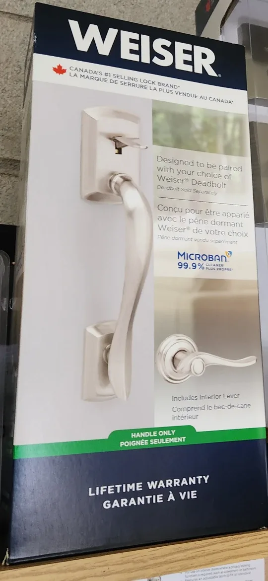 WeiserNo  Deadbolt Front Door Handle