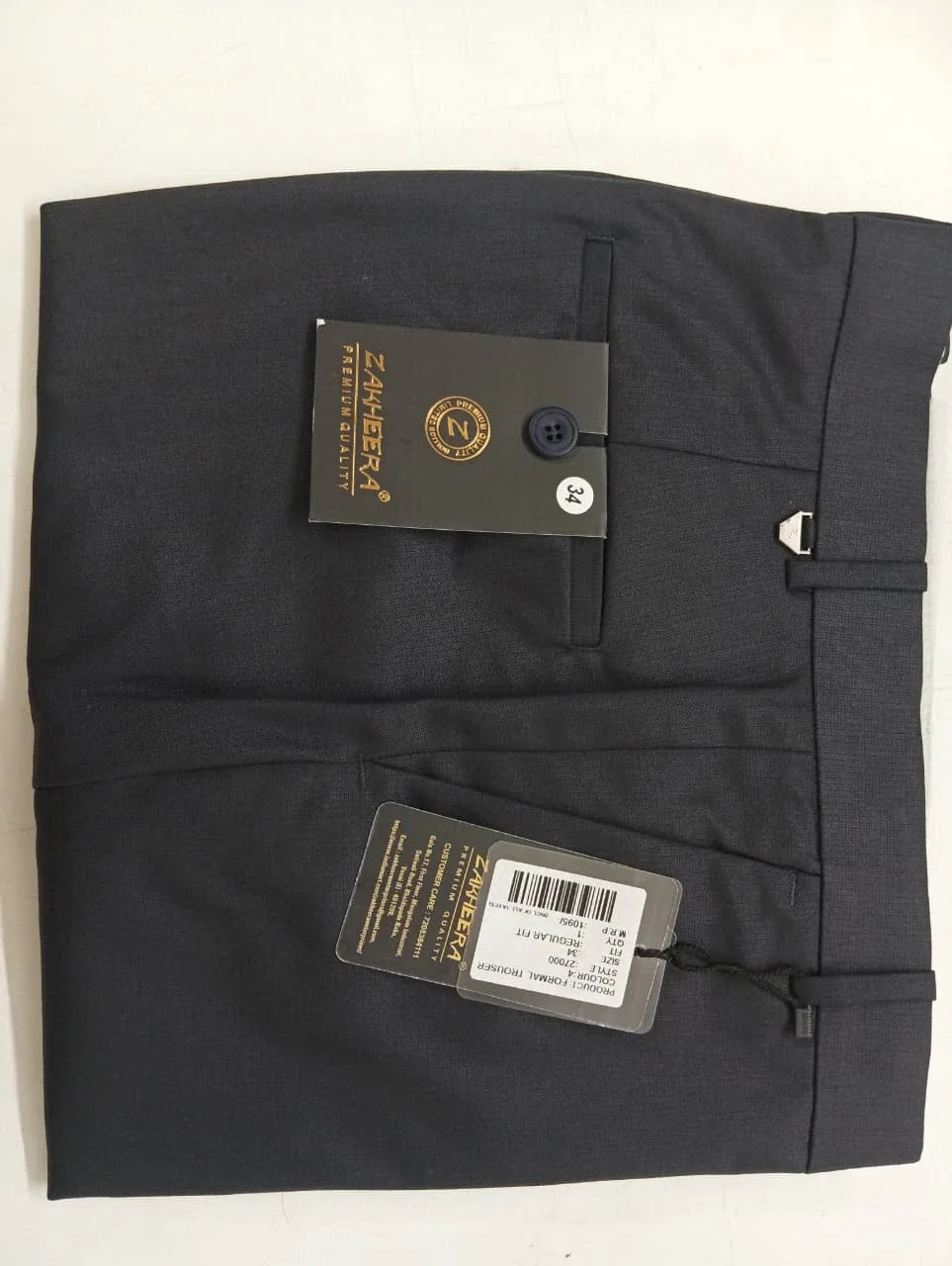 Zakheera Formal Trousers Size 32 image indicator(3)