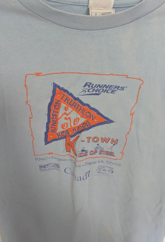 Brand New Kingston Triathlon Shirt - Youth Small - photo 2