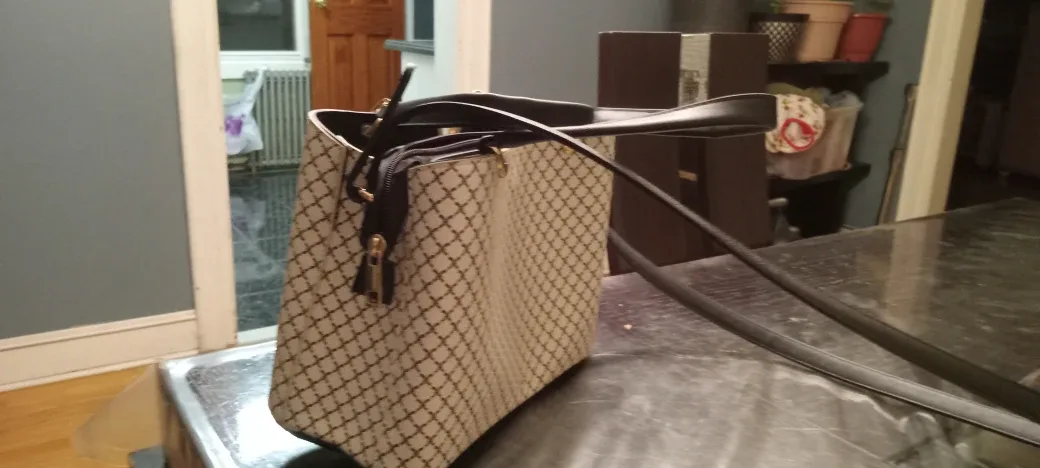 Patterned Tote Bag image indicator(3)