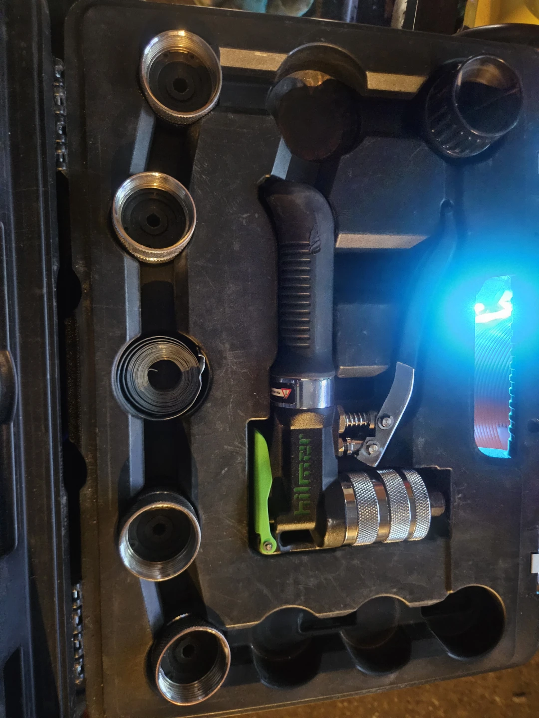 3/8 in. to 1-1/8 in. Compact Swage Kit with Storage Case