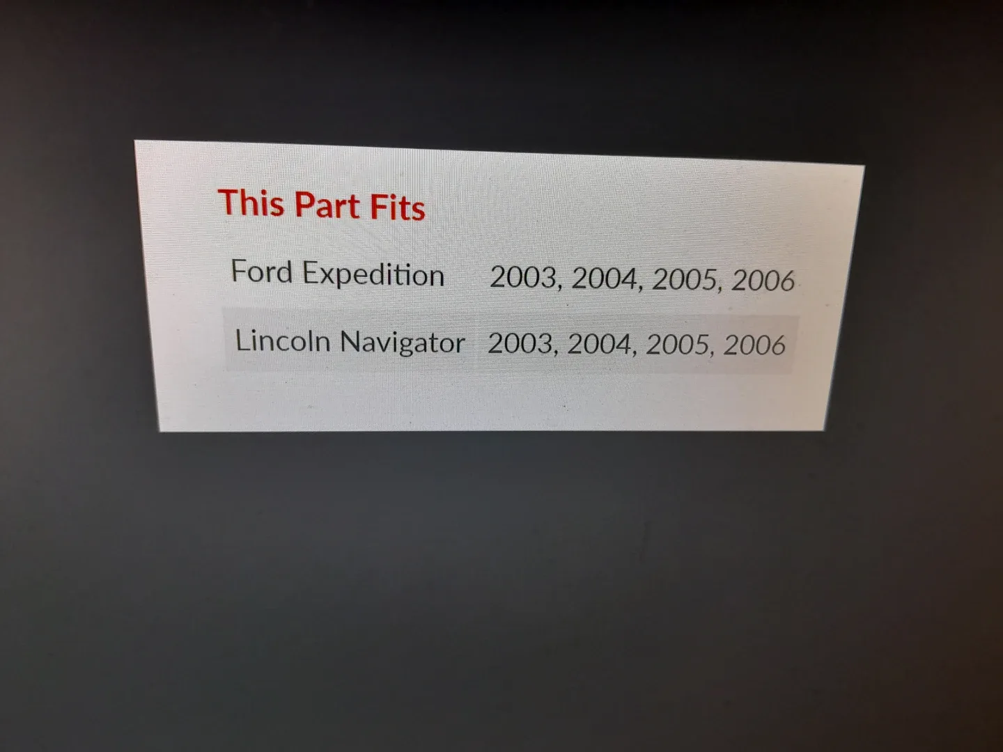 OE+ Pro-Series Brake Pads - Ford/Lincoln image indicator(3)