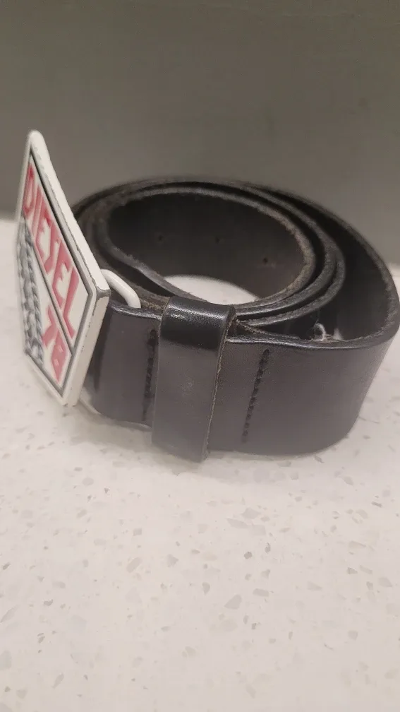 Rare Vintage Diesel belt buckle image indicator(2)