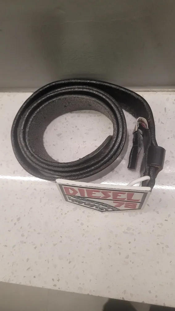 Rare Vintage Diesel belt buckle image indicator(10)