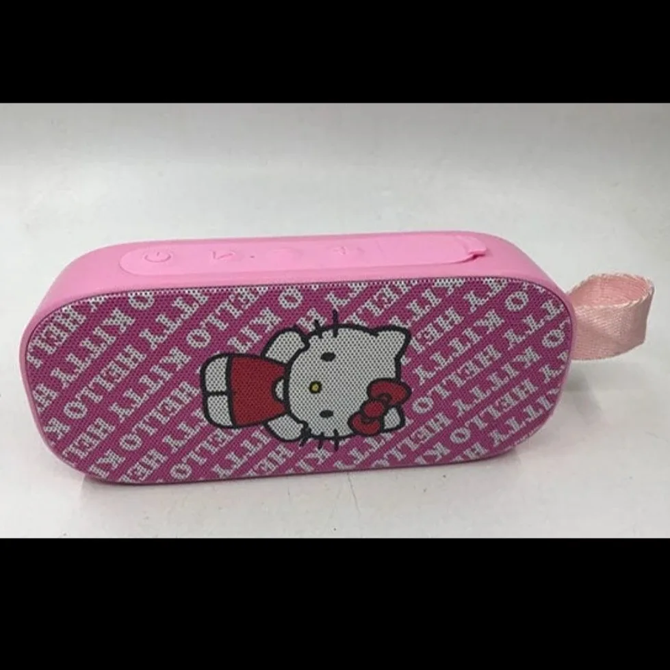 Hello Kitty Pink Portable Bluetooth Speaker image indicator(2)