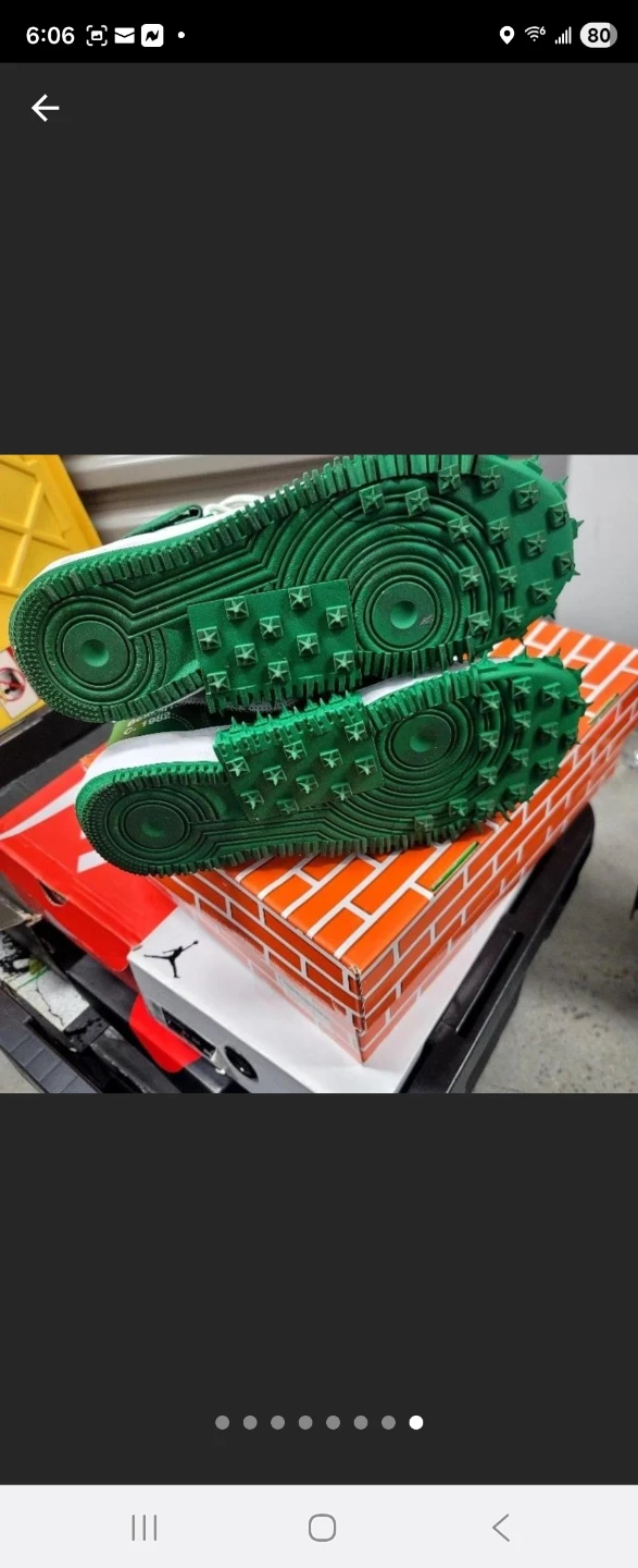 Nike x Off-White Air Force 1 Mid Green
