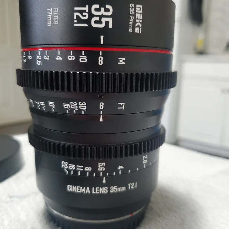 Meike S35 Prime 35mm T2.1 Cinema Lens image indicator(6)