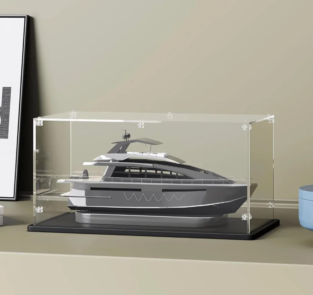 Acrylic Clear Display Case 3mm Thick 38x20x20cm Large image indicator(4)