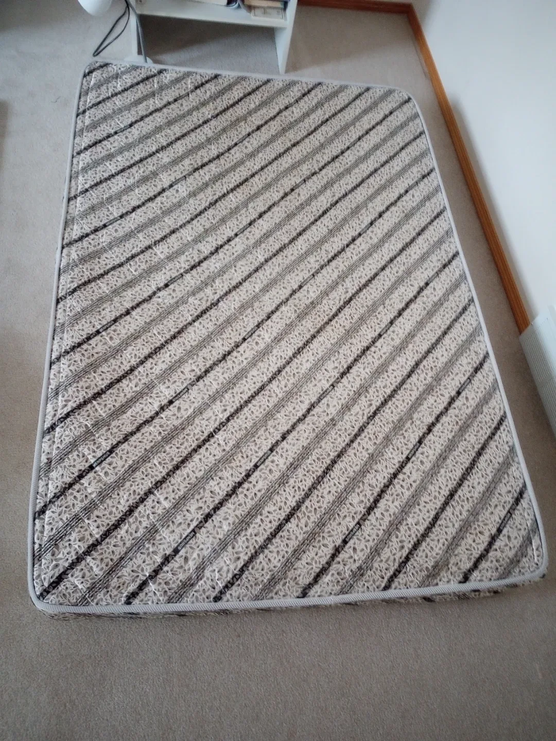 Striped Mattress Pad