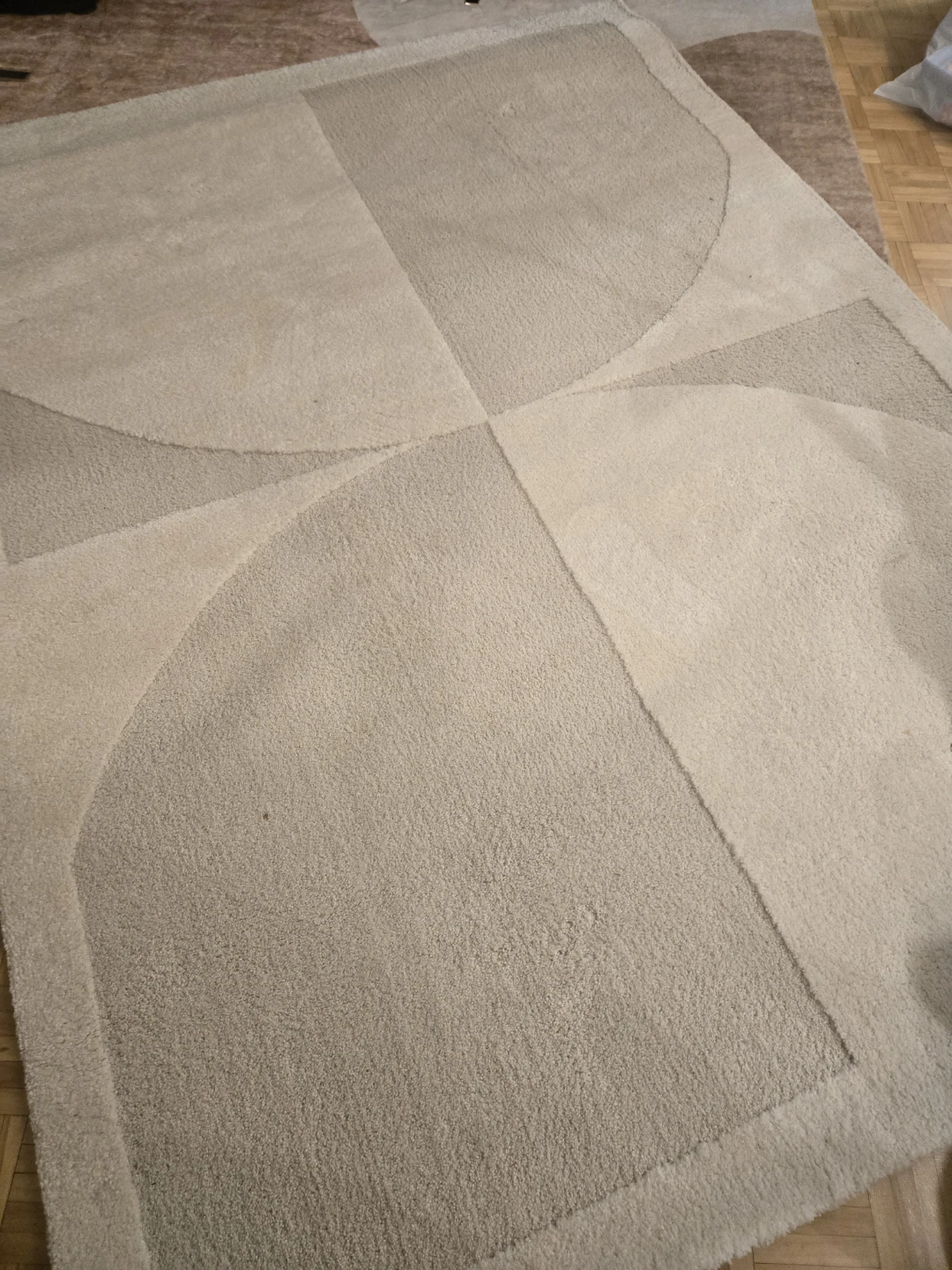 Geometric Pattern Area Rug 5'3x7 - photo 3