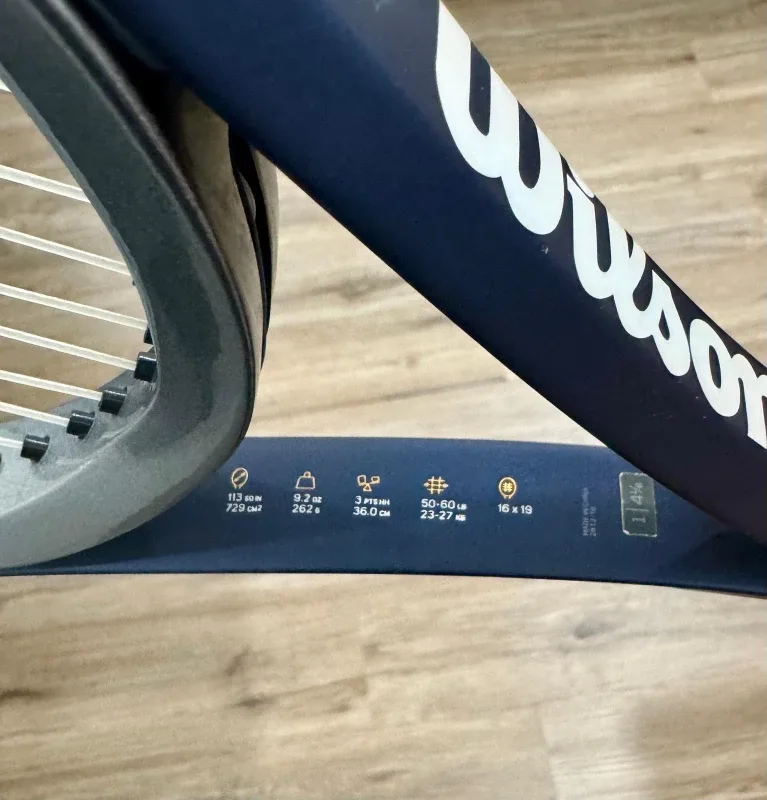 Wilson Triad XP 3 Tennis Racquet 4 1/8 image indicator(5)