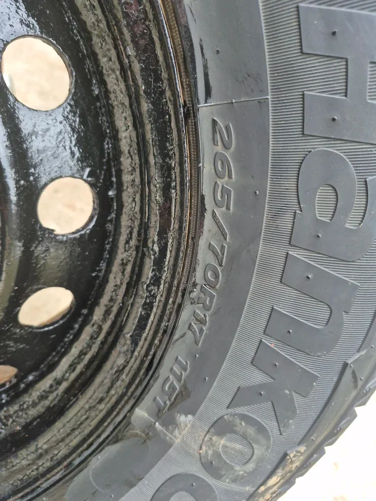 Set of winter tires/ 3 ton rear axle