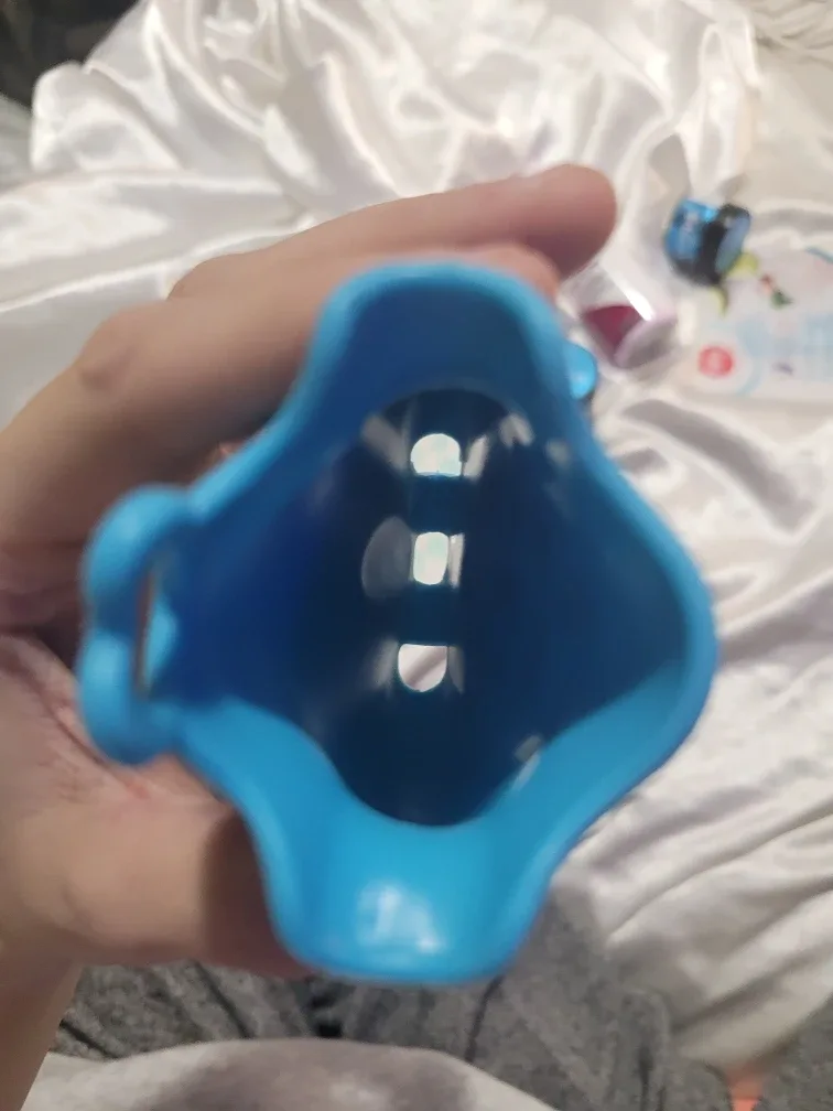 Blue Silicone Shampoo Scalp Massager image indicator(2)