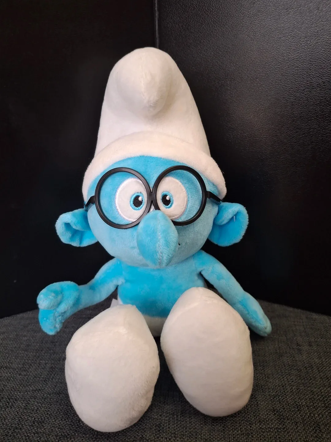 Smurf Plush Toy with Glasses image indicator(6)