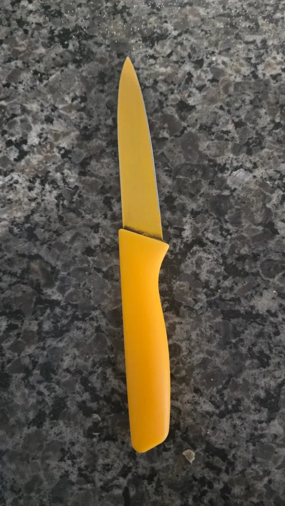 Yellow Paring Knife