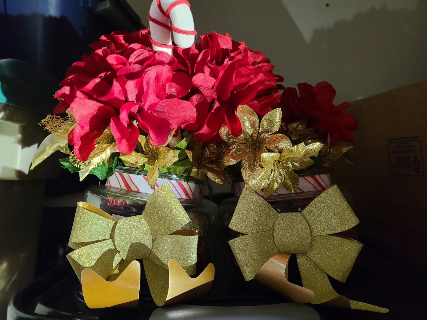 DIY Christmas Floral Arrangement