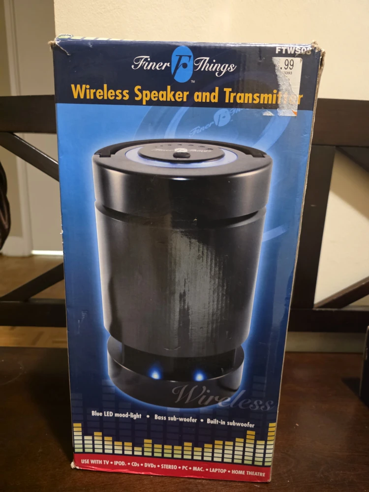 Finer Things Wireless Speaker & Transmitter - photo 2