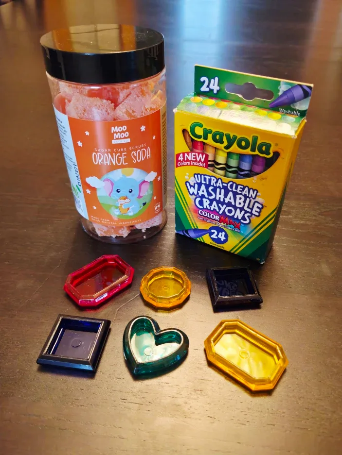 New kids gift pack with Moo Moo Bath Co citrus fizz bath scrubs