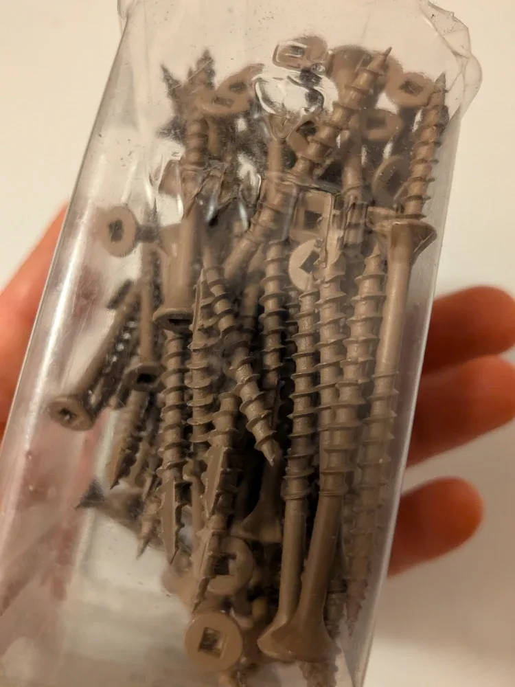 Hillman Deck Screws 8x2" Brown 100pcs New, unopened image indicator(5)