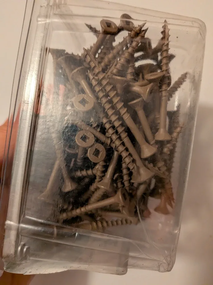 Hillman Deck Screws 8x2" Brown 100pcs New, unopened image indicator(6)