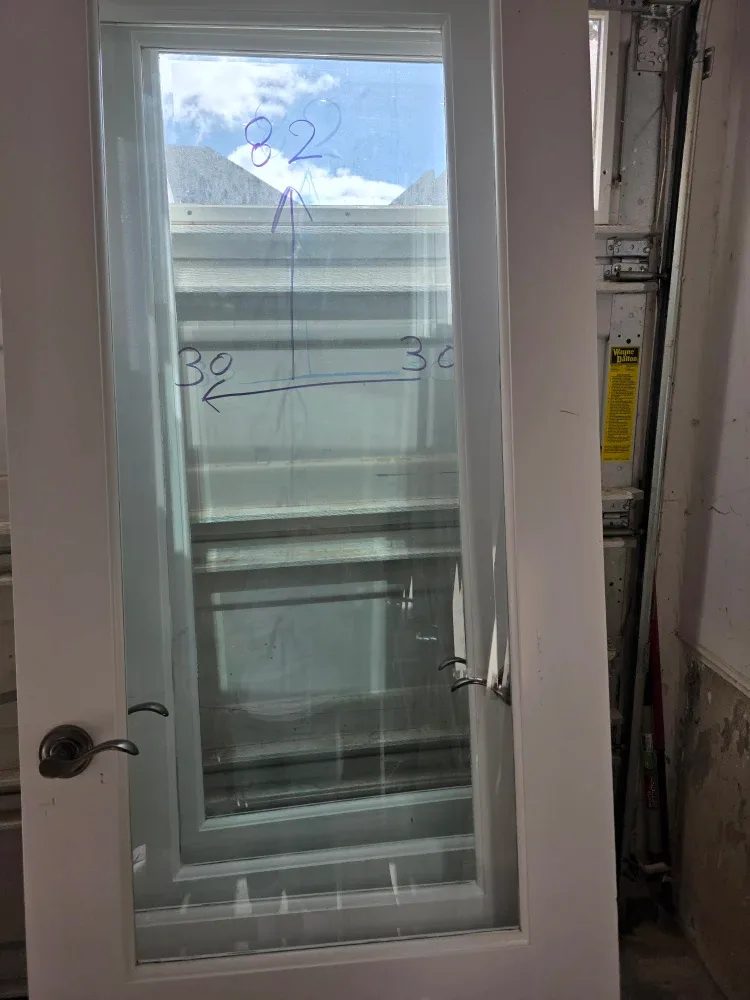 Solid wood White Interior Doors with Glass Panel image indicator(6)