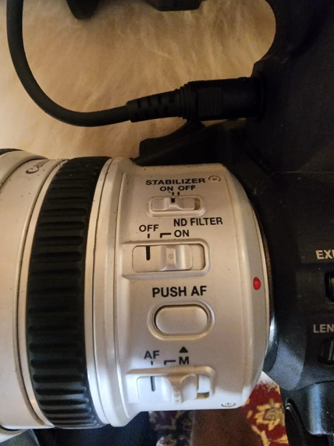 Canon XL1 Camcorder image indicator(4)